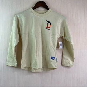 Disney Parks Youth Disneyland Character Letters Spirit Jersey Beige Small (5-6)
